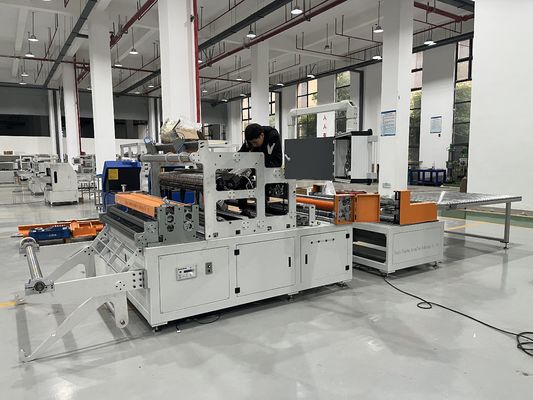 2025Y Nova Linha de Produção de Máquina de Dobrar Filtro de Ar de Papel Sem Divisão Totalmente Automática