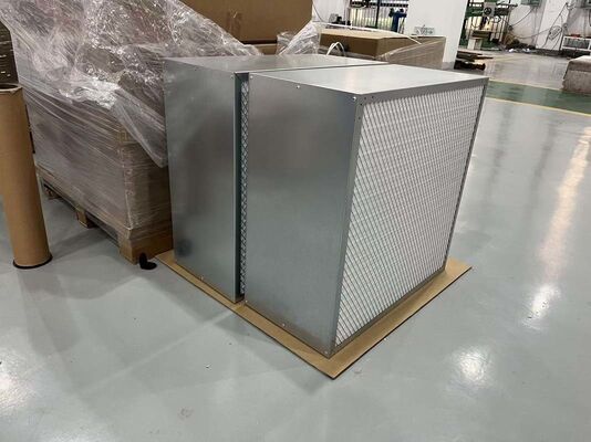 Máquina automática de dobrar filtros de ar HEPA sem painel Hvac Máquina de fazer filtros de ar