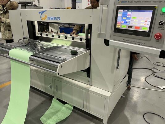 Linha de Produção de Filtros com Saída Estável, Operação Fácil, Dobramento, Colagem e Suporte para Operação Contínua de Longa Duração