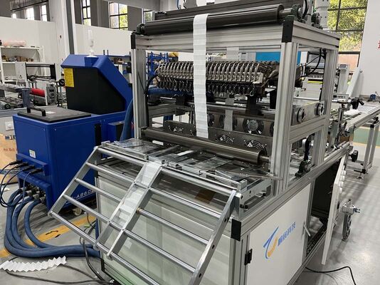 Linha de Produção de Filtros com Saída Estável, Operação Fácil, Dobramento, Colagem e Suporte para Operação Contínua de Longa Duração