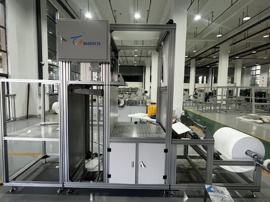 Linha de Produção de Plissagem de Papel de Fibra de Vidro Particionada de Alta Eficiência