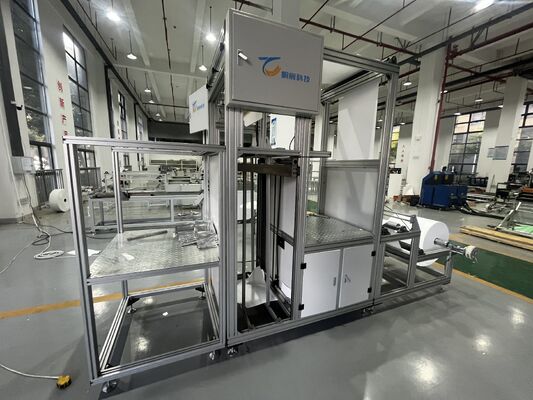 Linha de Produção de Plissagem de Papel de Fibra de Vidro Particionada de Alta Eficiência