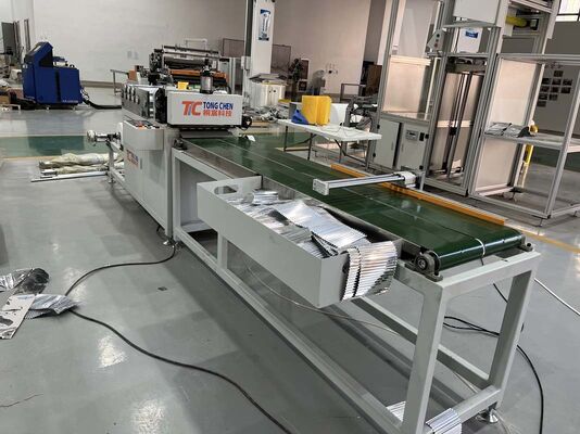 Máquina de Ondulação de Filtro HEPA de Estrutura Estável e Alta Precisão Para Alumínio