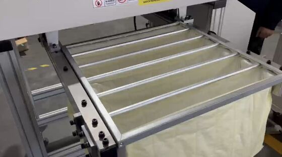 Máquina Computadorizada para Fabricação de Filtros de Bolso, Máquina para Fabricação de Bolsas de Filtro de Ar, Alta Eficiência