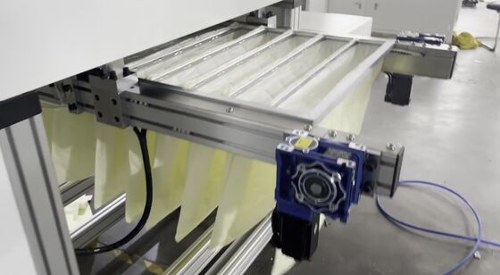 Máquina Computadorizada para Fabricação de Filtros de Bolso, Máquina para Fabricação de Bolsas de Filtro de Ar, Alta Eficiência