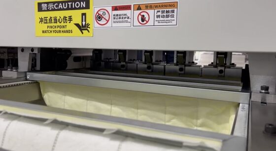 Máquina Computadorizada para Fabricação de Filtros de Bolso, Máquina para Fabricação de Bolsas de Filtro de Ar, Alta Eficiência