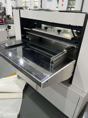 Máquina de dobragem de papel de filtragem semi-automática, de poupança de energia e de baixa manutenção, em linhas de produção de trabalho pesado