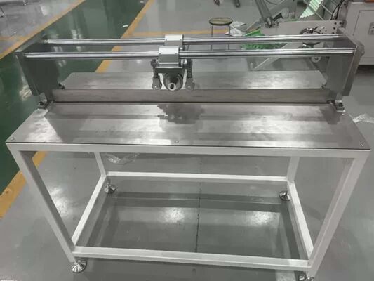 Sistemas de filtragem avançados e com tempo de inatividade mínimo Máquina de corte cruzado semi-automática em ambientes de produção contínua