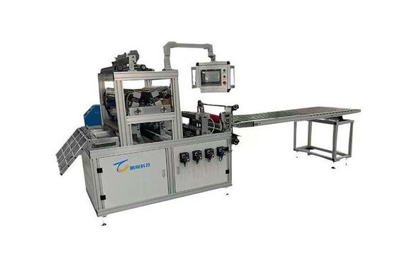 Linha de produção de colagem intermitente de filtros industriais e domésticos de PP totalmente automática