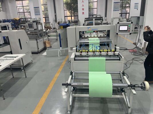 Máquina de Dobrar e Colar Filtros Servo Motorizada Totalmente Automática para Filtros Industriais e Domésticos