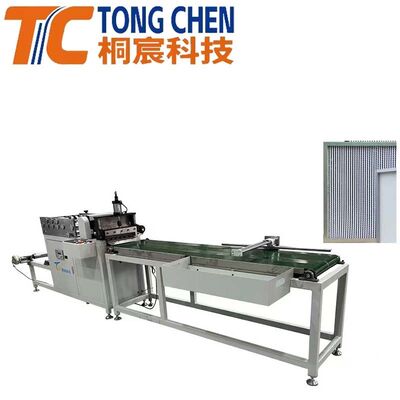 Máquina de Pregueamento de Alta Eficiência de Folha de Alumínio com Filtro Particionado Totalmente Automática