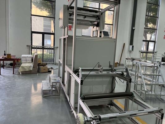 Máquina de plissagem e composição de tipo rotativo de filtro particionado totalmente automático e de alta eficiência para fluxos de trabalho simplificados