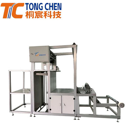 Máquina de plissagem e composição de tipo rotativo de filtro particionado totalmente automático e de alta eficiência para fluxos de trabalho simplificados