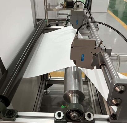 Máquina de dobração de fibras de vidro HEPA separada Equipamento de dobragem automática de filtros de alta precisão e eficiência