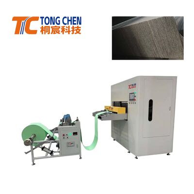 Máquina de dobragem de tecidos automática de alta velocidade de 300 mm