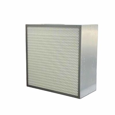 Linha de produção de papel dobrável de fibra de vidro de alta temperatura e sem divisória Produto Produtos mini HEPA Produtos Filtros de ar Produtos