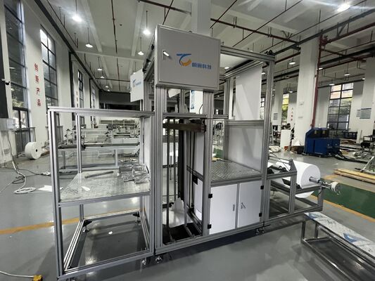 Linha de produção de papel filtrante HEPA de fibra de vidro de alumínio