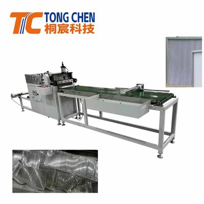 Máquina de Produção de Papel Alumínio Especial para Filtro com Corrugador de Origami